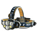 XANES 2606-6 Headlamp 18650 USB Xiaomi Electric Scooter Motorcycle E-bike Bike Bicycle Cycling Camp