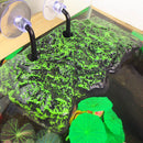 Large Aquarium Fish Tank Floating Turtle Dock Pier Basking Terrace Island Platform