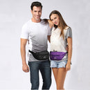 IPRee Outdoor Running Travel Waist Bag Waterproof Foldable Fanny Pack For Men Women Jogging Gym