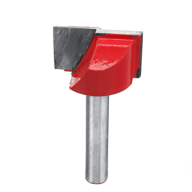 4pcs 10/15/22/30mm Router Bit Surface Planing Bottom Cleaning Wood Milling CNC Router Bit