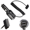 Universal 2.1A Dual USB 2-Port Car Charger Adapter For iPhone Samsung iPod Touch