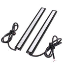 17cm COB LED DRL Daytime Running Lights Car Ultra Slim Driving Fog Lamp 12V 6W Waterproof 2PCS
