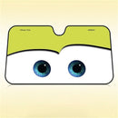 Eyes Heated Windshield Sunshade Curtain Car Window Windscreen Cover Auto Sun Visor UV Protection
