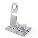 Stainless Steel Docking Station Charging Stand Phone Holder Watch Holder for Smart Phone for iPhone Apple Watch Series 1 2 3 4 5