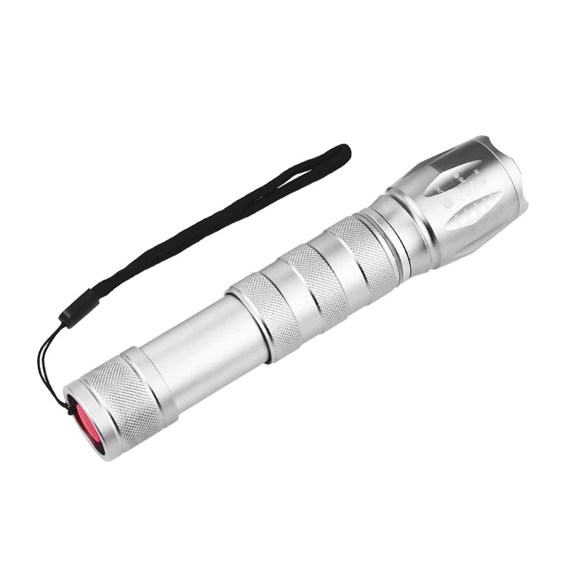 XANES GM1173 800 Lumens Zoomable Repellent Flashlight AAA Battery 6 Modes Torch Light Camping Hunting Portable Work Lamp Mosquito Lamp