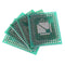 5pcs QFP TQFP LQFP FQFP 32 44 64 80 100 LQF SMD Turn To DIP Adapter PCB Board Converter Plate 0.5/0.8 mm IC Adapter Socket