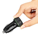 INSMA Dual Port QC3.0 (18W+18W) Multifunction Car Charger