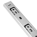 2Pcs 27mm Ball Bearing Drawer Runners Slides Side Full Extension Slide Drawer Slides