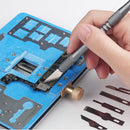 Relife 8 in 1 CPU IC Glue Remover Motherboard BGA Chip Glue Cleaning Scraping Pry DIY Scrapbooking Crafts Carving Blade