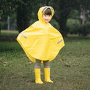 7th Children Cloak Raincoat Boy Girls Waterproof Poncho with 3M Reflection Strip  For Children Rain Coat