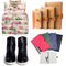 20 Color DIY Clothes T5 Plastic Fasteners Snap/Prong Ring Fastener Snap/Metal Press Stud Cloth Tool Kit