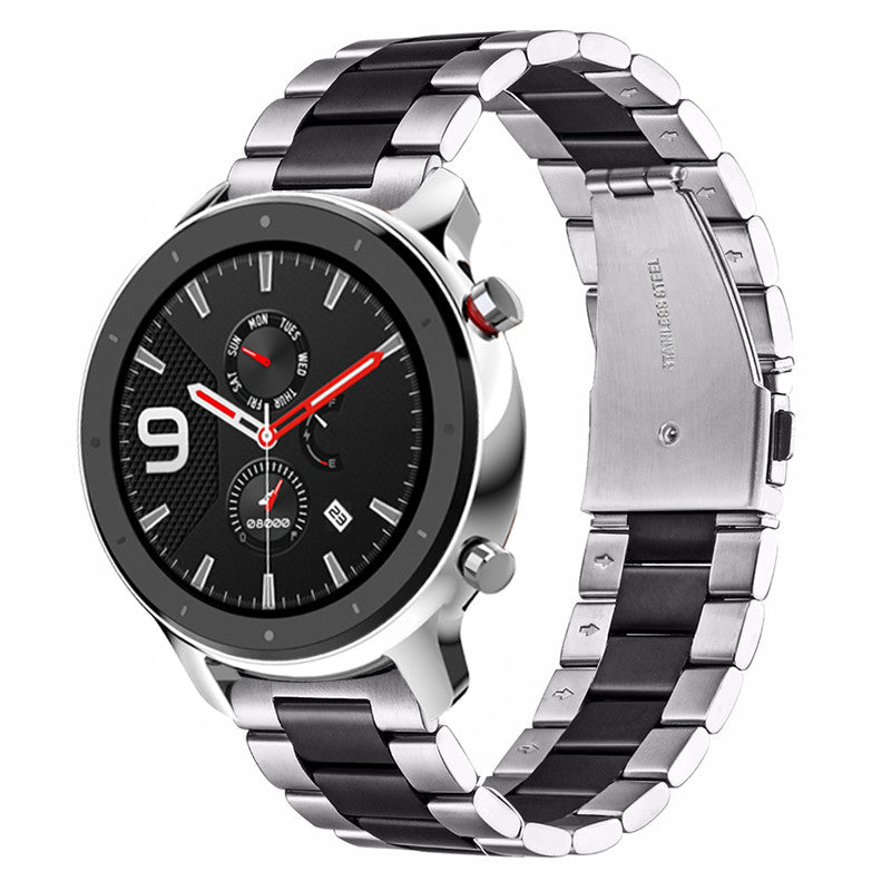 Bakeey Stainless Steel Watch Band for Amazfit GTR 47MM Smart Watch