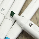 80 Colors Anime Art Marker Double Headed Sketch Alcohol Marker Pen Set