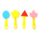 56Pcs DIY Child Painting Tool Kit Roller Mold Sponge Educational Drawing Toys Gift