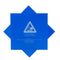 220*220*0.5mm Blue Frosted Heated Bed Sticker Build Plate Tape With 3M Backing For 3D Printer