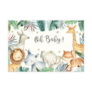 5x3FT 7x5FT Jungle Shower Oh Baby Theme Photography Backdrop Studio Prop Background