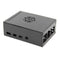P100 Metal Case Protective Shell + Cooling Fan + 3 Heatsink DIY Kit for Raspberry Pi 4B Only