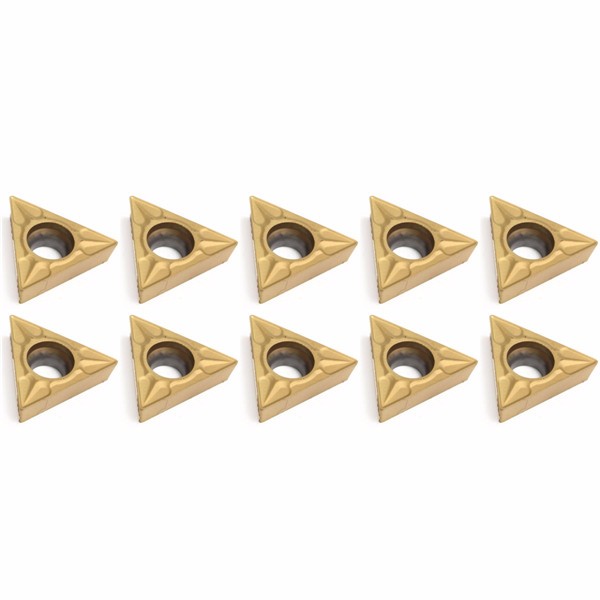 10pcs TCMT16T304 Carbide Inserts For Indexable Boring Bar Turning Tool Holder