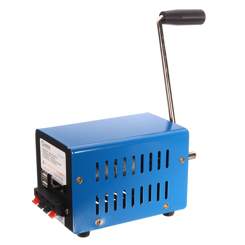 Emergency Power Generator Protable Emergency Manual Crank Generator SOS Survival Charger