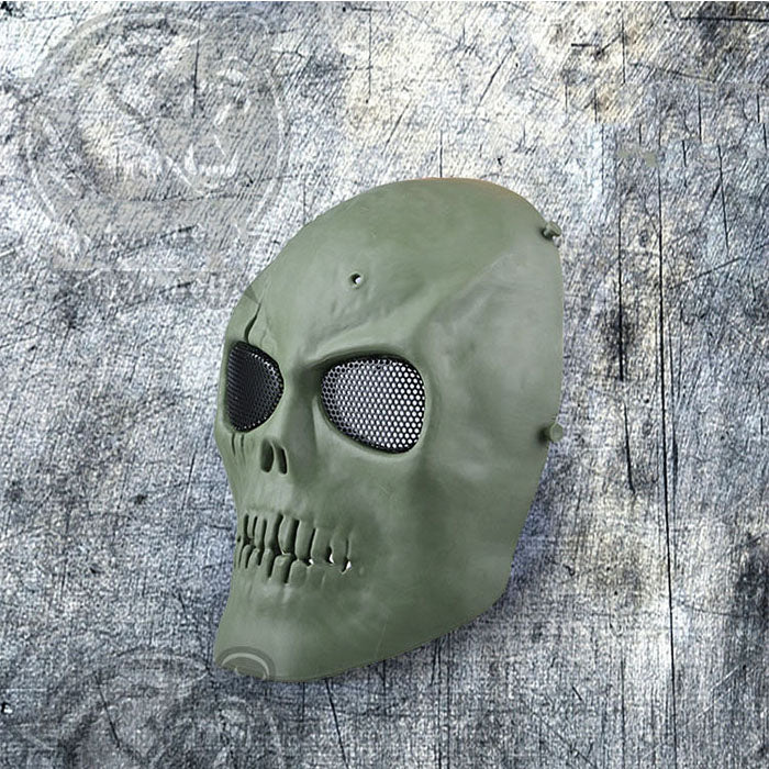 Outdooors CS Protection Mask Full Face Guard War Game Airsoft Paintball Skull Masque
