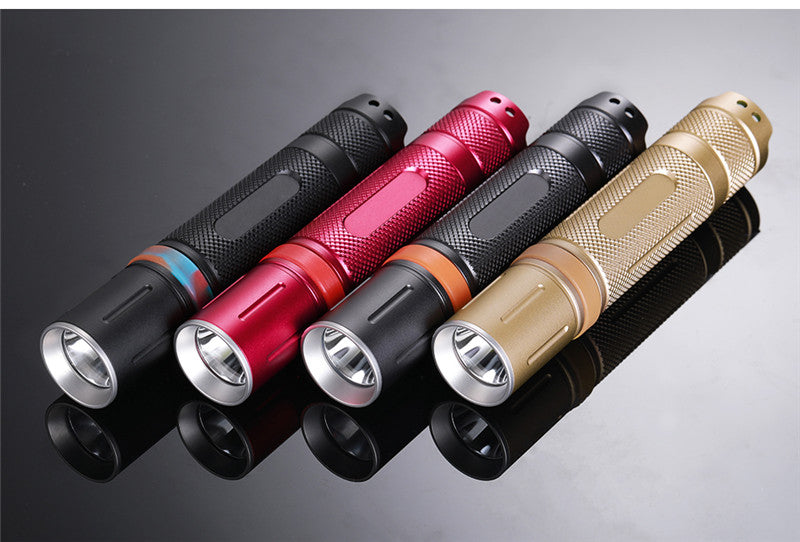 Mini 18650 Flashlight 10W 960LM 500M 2(U2) LED Linterna Tactical Flashlight