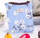 Portable Cotton Linen Insulation Thermal Picnic Snack Lunch Box For Office Women Kids Lunch Box Ice