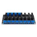 8 Channel 5V Solid State Relay Low Level Trigger DC-AC PCB SSR In 5VDC Out 240V AC 2A