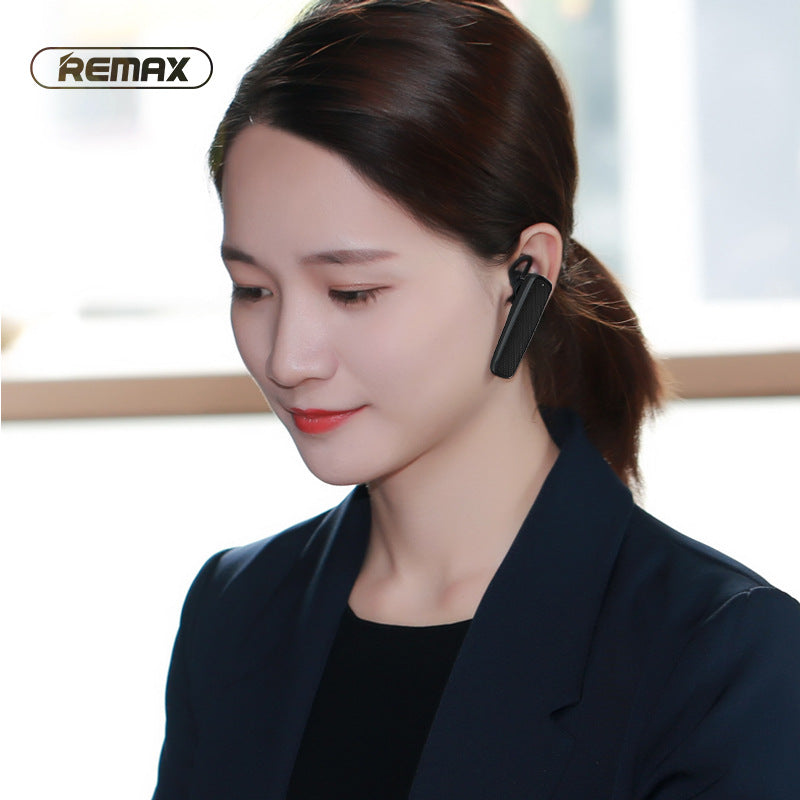 REMAX RB-T26 Single bluetooth Earphone Business In-ear Headset With Noise Cancelling Mic