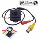 Mini Pinhole HD 700TVL 1/3" 3.7mm Wide Angle Board Lens CCTV Security PAL Camera