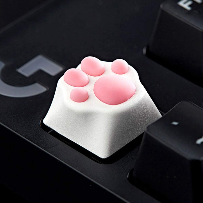 Cat Claw Keycap PBT the Cherry Blossom Keycap for Mechanical Keyboard Pink Black