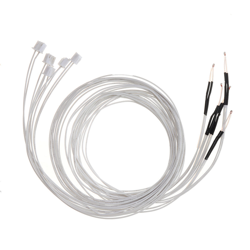Anet 5pcs NTC 3950 100K ohm Thermistor Temperature Sensor with 1.1m Cable for RepRap Prusa i3 3D Printer