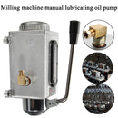 Y-8 Lubricating Manual Oil Pump Hand Lubrication 0.5L CNC 6mm Double Outlet Port