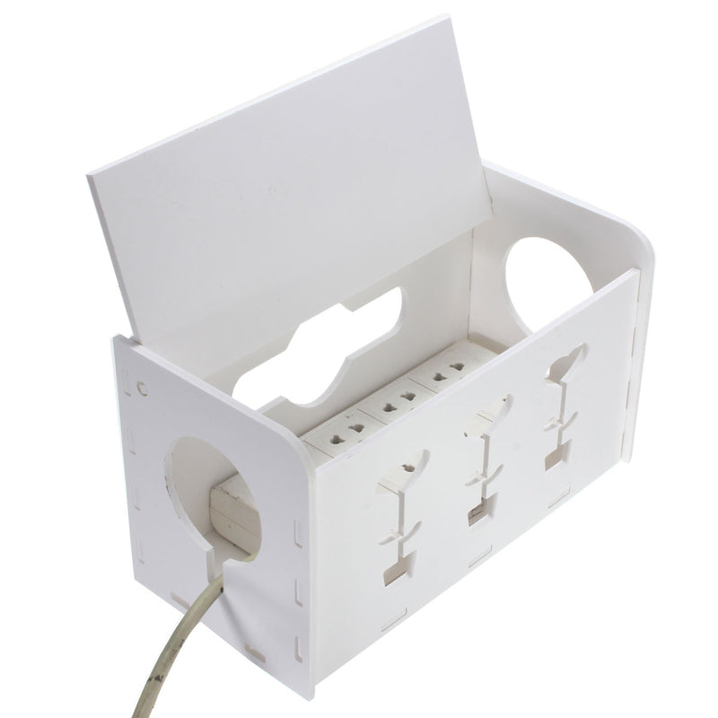 DIY PVC Power Plug Wire Cable Parts Storage Box