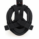 Full Face Snorkel Mask Scuba Diving Breathing Water Sports Security Buckle Set