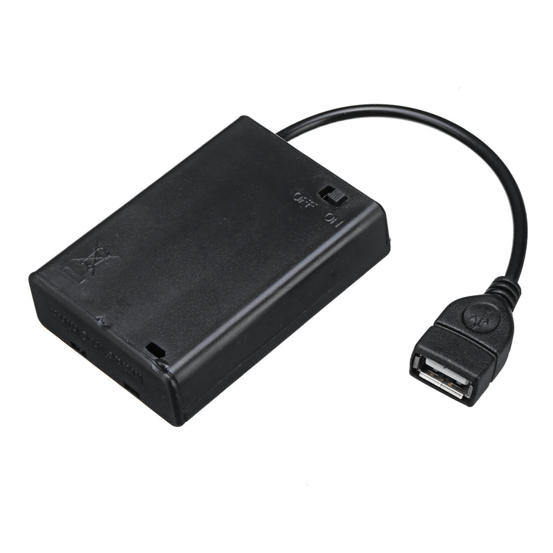 Battery Box With USB Port For LEGO installing Led Light Kit Sets