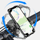 Floveme Bike Bicycle Handlebar Clamp Phone Holder 360 Rotation For 4.0-6.8 Inch Smart Phone