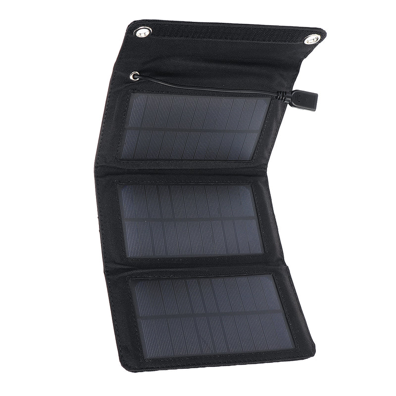 7.5W 5.5V Waterproof Portable Foldable Solar Panel Charger with USB Port