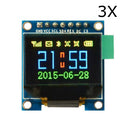 3Pcs 0.95 Inch 7pin Full Color 65K Color SSD1331 OLED Display SPI For