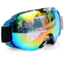 Motorcycle Riding Anti Fog Goggles Unisex Dual Lens Outdooors Snowboard Ski Glasses