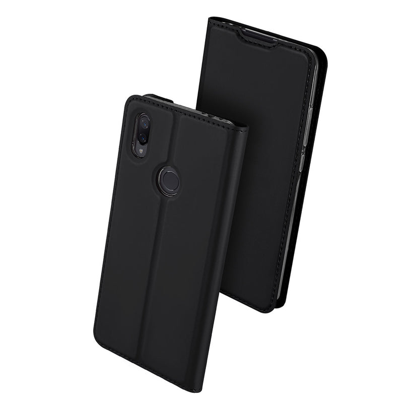 DUX DUCIS Flip Shockproof PU Leather Card Slot Full Body Cover Protective Case for Xiaomi Redmi Note 7 / Note 7 Pro