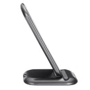 Bakeey 30W Double Coil Fast Qi Wireless Charger Dock Stand for iPhone 11 Pro XR X for Samsung Xiaomi Huawei
