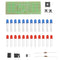 DIY Two Color LED Thunderbolt Flash Kit Teaching Kit