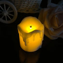4.3*4.5cm Battery Powered Flameless LED Table lamp Candle Night Light Halloween Christmas Decoration