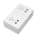 Imitation Double Plug Socket Wall Safe Hidden Electric Board Storage Tool Box