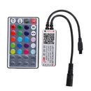 Smart WiFi 5Pin RGBW LED Strip Controller+32Keys Remote Control Work With Amazon Alexa Google Assistant 5-24V