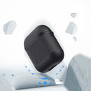 DUX DUCIS Luxury PU Leather Shockproof Earphone Storage Case with Anti-lost Hook for Airpods 1 / AirPods 2