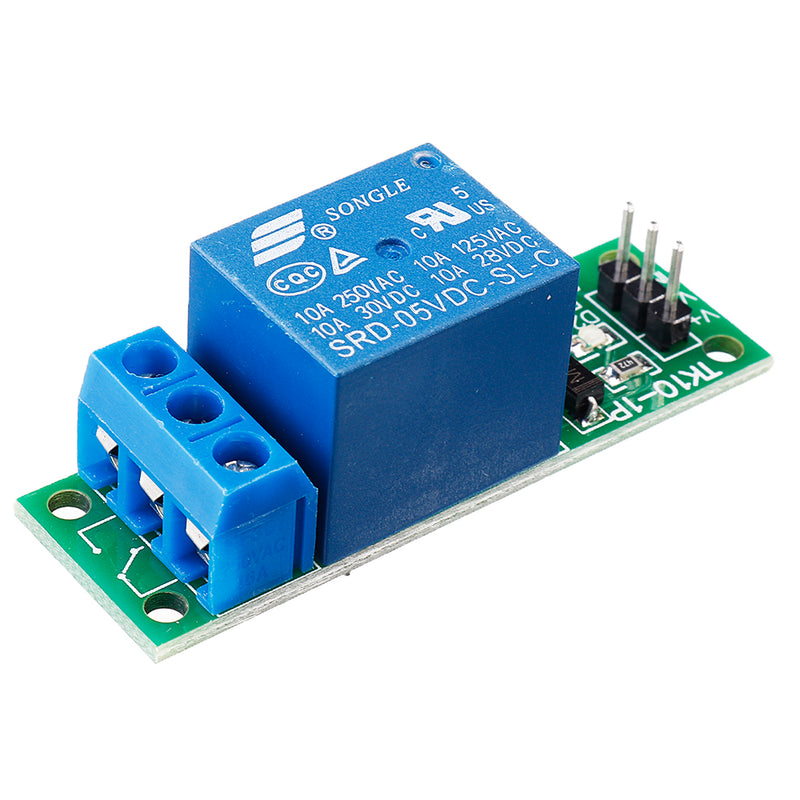 TK10-1P 1 Channel Relay Module High Level 10A MCU Expansion Relay 5V/12V/24V