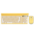LT500 3 Color Rechargeable 2.4G Wireless Ultra-thin Keyboard and 1500 Ultra-thin Office Mouse Combo for PC Laptop