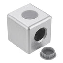 Machifit 2/3 Hole Aluminum Angle Connector Junction Corner Bracket 2020/3030/4040 Series Aluminum Extrusion CNC Parts