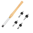 Drillpro Removable Wood Turning Tool with Wood Carbide Insert Cutter Woodworking Tool